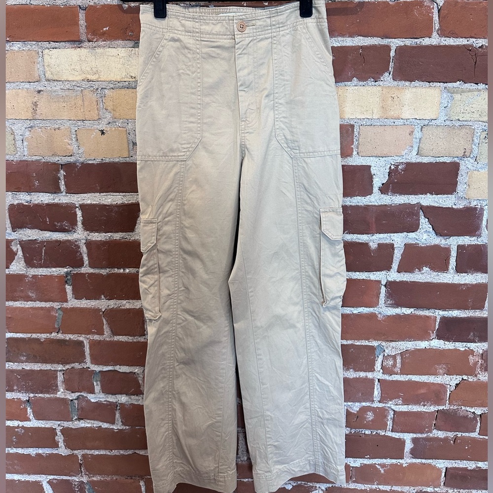 Abercrombie & Fitch Curve Love Relaxed Cargo Pant